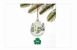 Holiday Lane  Irish House  Ornament - $11.03