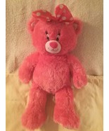 Mothers Day Disney Build A Bear Minnie Mouse plush pink 17 in polka dot  - £15.56 GBP