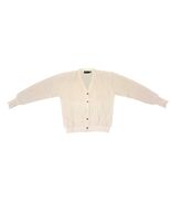 VTG Par Four Men&#39;s Sportswear Cardigan Oversized Sweater Off White Grand... - €23,62 EUR