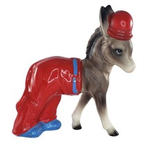 Vintage Japan Donkey Wearing Pants Red Hat Figurine Clown RARE HTF - £62.53 GBP