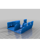 Interior for Traxxas TRX4m Defender with 5 Resized Seats and No Supports - $423.70 MXN