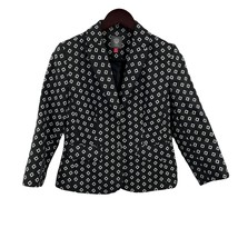 Vince Camuto Black Two Button Jacket Size 4 Petite - £13.49 GBP