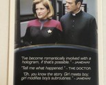 Quotable Star Trek Voyager Trading Card #70 Kate Mulgrew Robert Picardo - $1.97