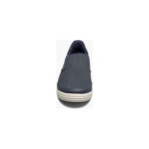 Nunn Bush KORE City Walk EZ Canvas Moc Toe Slip On Shoes Blue Denim 85119-462 image 7