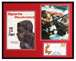 Floyd Patterson Signed Framed 16x20 1961 Sports Illustrated Display - £196.12 GBP