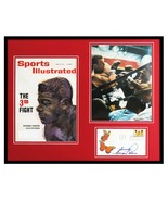 Floyd Patterson Signed Framed 16x20 1961 Sports Illustrated Display - £194.68 GBP