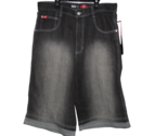 Southpole Men&#39;s Vintage Jeans Shorts Black Size 34 Rare NWD! - $56.99