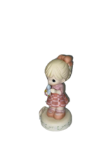 Precious Moments Growing In Grace Age 9 Blonde Girl Figurine New 154036 School - £31.54 GBP