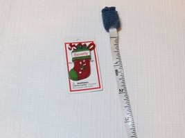 Itsy Bitsy Stocking Ornament name Beverly mini Ganz personalized Christm... - $7.20