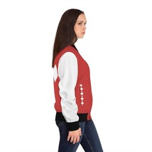 Angel Grove High School Red Ranger Women&#39;s Bomber Jacket (AOP) - £32.06 GBP+