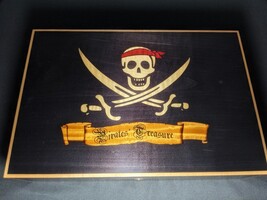 Elie Bleu Pirate Humidor 110 count Made in France image 14