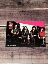 Pro-Set ~ Music Super Stars - LAW AND ORDER - MusiCards Card #199 - 1991 - $1.50