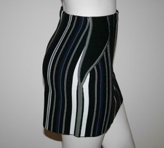 3.1 Phillip Lim Black Multi Stripe Slim Sport Skirt Small Petite - £119.83 GBP