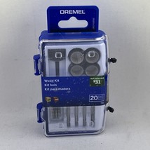 Dremel Wood Working Accessory Kit 20Pc (26150733AA) - £10.30 GBP