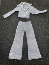 Vintage 70s World Of  Love Doll Denim Jacket and Pants Set - £35.24 GBP