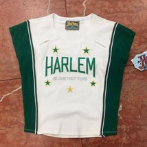 Women&#39;s Harlem Globetrotters White | Green Tee Shirt - £35.31 GBP