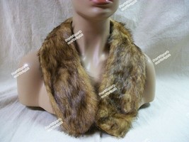 Roaring 20s Faux Fur Neck Wrap Collar High Society Flapper 50s 60s Gal S... - $275.73 MXN