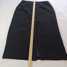 JH Collectibles Women's Black Rear Zipper & Slit Size 10  Measured Waist 32" image 15