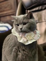 Flower Pet Scarf for Cats and Dogs, Perfect Gift for Pet Lover, Cute Scarves for - £22.41 GBP