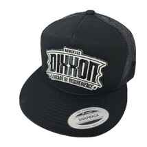DIXXON FLANNEL - DISOBEDIENCE - Flat Bill Trucker Snapback Hat Cap - Black - $33.66