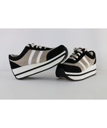 Vintage Y2K Babydoll Womens 8.5 Distressed Suede Leather Platform Shoes ... - $1,890.73 MXN