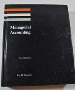 Managerial Accounting Book: Concepts planning, control, decision making ... - £2.36 GBP