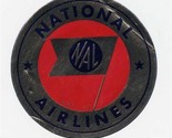 National Airlines Silver Metallic Luggage Sticker  - $11.88