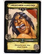 Conan CCG #036 Heathen War Cry Single Card 1C036 - $1.25