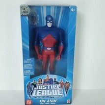 DC Mattel 2003 Justice League The Atom 10" Action With Tiny And Large Figures - $52.46