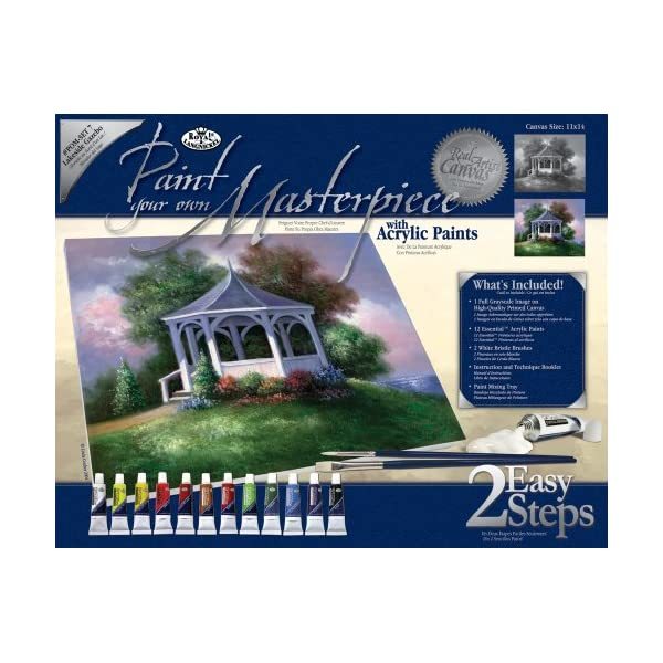 Royal &amp; Langnickel Paint Your Own Masterpiece Lakeside Gazebo Designed P... - $38.00