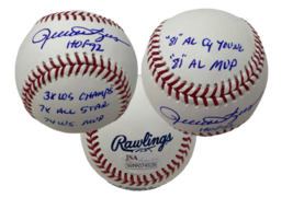 Rollie Fingers Autographed Multi Inscibed Oakland A&#39;s Official MLB Baseb... - $224.10