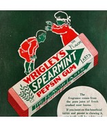 Wrigley&#39;s Spearmint Gum 1911 Advertisement Lithograph Dolly Jimmy DWCC17 - $82.27 CAD
