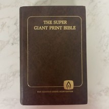 THE SUPER GIANT PRINT BIBLE~OLD TIME GOSPEL HOUR EDITION- Nelson 1983 - £18.63 GBP