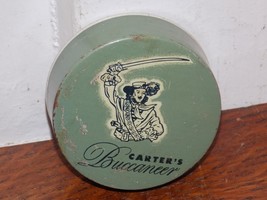 Vintage Carter’s Buccaneer Typewriter Ribbon Tin - €29,47 EUR