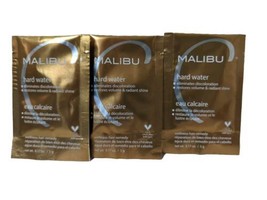 Malibu Hard Water Wellness Hair Remedy .17 oz ea Lot of 3 - $11.95