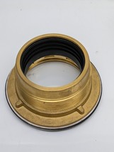 FOR PARTS ONLY - Oatey Brass 3&quot; No Caulk Shower Drain Missing Stainless ... - $14.75
