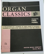 Organ Classics Arranged by Fred Feibel 1959 64 Pages - £5.47 GBP