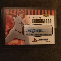 2006 Upper Deck Signature Sensations Jeff Suppan #SS-JS Auto - $4.94