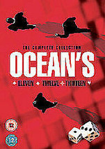 Ocean&#39;s Trilogy DVD (2010) George Clooney, Soderbergh (DIR) Cert 12 3 Discs Pre- - £35.43 GBP