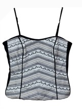 White House Black Market Womens Size 10 Aztec Print Bustier Top Coquette... - $27.72