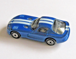 Dodge Viper GTS Coupe, Maisto Die Cast Metal Blue 1997 Supercar Loose Condition - $2.47