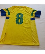 Quick-Dry Jogo Bonito Soccer Academy #18 Youth Boy Jersey Size Youth Med... - $19.43 CAD