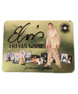 Elvis Presley Trivia Game Collectors Edition Gold Tin Box 100% Complete ... - $20.50 CAD