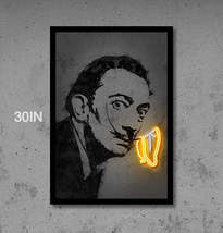 Dali Neon Portrait | LED Neon Sign, Neon Sign Custom, Home Decor Gift Neon light - £31.98 GBP+