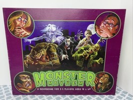 Monster Mayhem Board Game  (White Wolf Studio, 2007) COMPLETE Open Box A... - £15.81 GBP