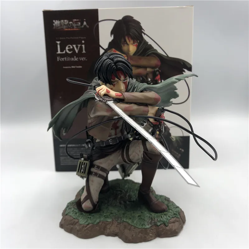 Attack on Titan Figure Rival Ackerman Action Figure Package Ver. Levi PVC Action - £25.97 GBP