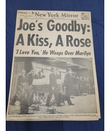MARILYN MONROE death newspaper clipping - $50.00