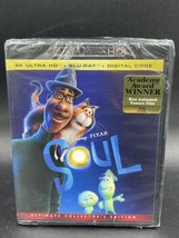Disney Soul 4k Ultra HD + Blu-Ray + Digital, Pixar 2020 New Sealed - £11.02 GBP