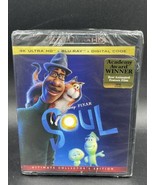 Disney Soul 4k Ultra HD + Blu-Ray + Digital, Pixar 2020 New Sealed - £11.04 GBP