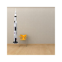 Saturn V Rocket Extra Large Wall Decal - 6 ft. Tall - Peel and Stick - £35.79 GBP